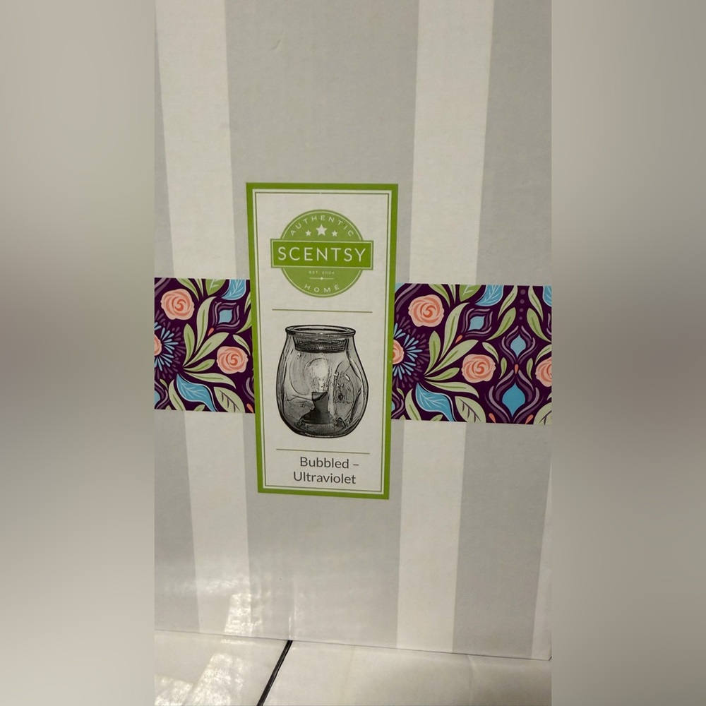 Scentsy Bubbl ed - Ultraviolet Warmer (Purple)